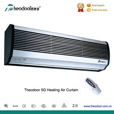 Theodoor 5G Silver Series Door Air Screen Tirai Udara Panas Dengan Elemen Pemanas PTC