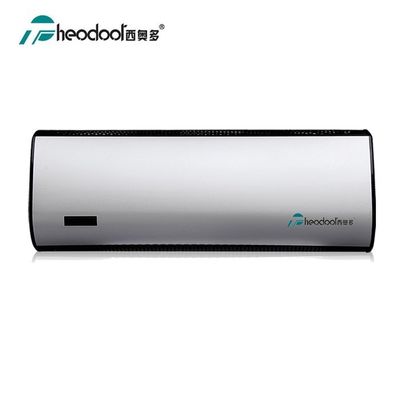 kualitas  2025 220V Residential Fan Air Curtain Mini Over Door Heater With Remote Control pabrik