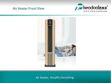 Luxury Cylinder PTC Heating Elements Warm AC Fan Heater Untuk Tempat Komersial Pada 6-15KW