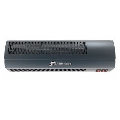 Mini Cross Flow Overhead Air Curtain Compact Over Door Heaters Ukuran 600mm