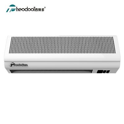 Mini Cross Flow Overhead Air Curtain Compact Over Door Heaters Ukuran 600mm