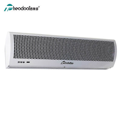Mini Cross Flow Overhead Air Curtain Compact Over Door Heaters Ukuran 600mm