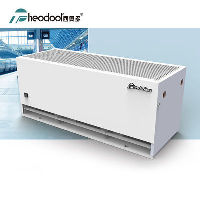 2025 Pintu Industri 0.9m 1.2m 1.5m Thermal Barrier Heating Fan Centrifugal Daya Tinggi Air Panas Air Tirai