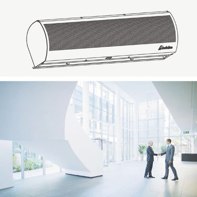 2025 Theodoor Door Fan Air Barriers Overdoor Air Curtain Residential Fan untuk Ukuran Pintu 0,9m-2m