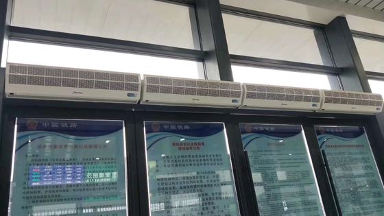 2025 Metal Cover Theodoor Titan 1 Layar Udara Komersial Di Atas Pintu