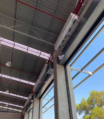 2025 Theodoor Commercial Air Curtain Overdoor Fan Cooling Air Barrier Untuk Pintu 5m