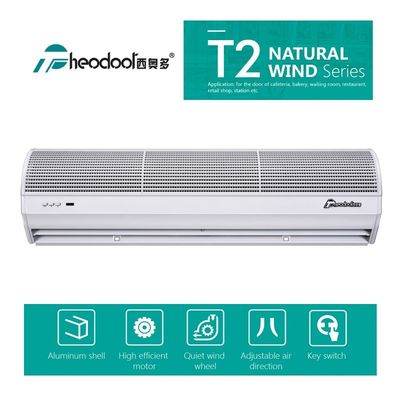 2025 ABS Cover Plastik Air Curtain Untuk Pintu Hotel, Restoran, Tempat Dan Toko Jaga Pendingin Udara Bersih Di Dalam Ruang