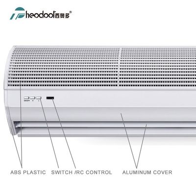 2025 ABS Cover Plastik Air Curtain Untuk Pintu Hotel, Restoran, Tempat Dan Toko Jaga Pendingin Udara Bersih Di Dalam Ruang