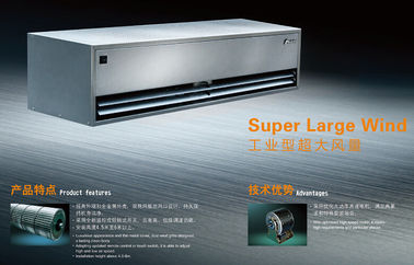 2025 Super Besar Angin Heavy Duty Industrial Air Curtain Pintu Masuk Dingin Udara