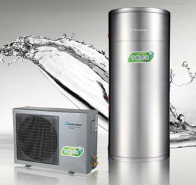 Pompa Panas Perumahan Udara ke Air DWH Cylinder Split Type Water Heater Dengan Kontrol LCD