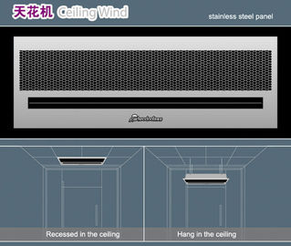 Penghematan Energi Angin Langit Tersembunyi 36 Inch Air Curtain for Doors