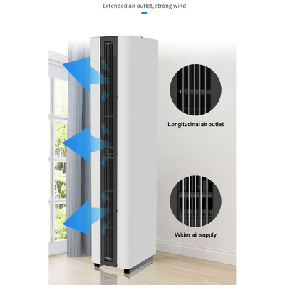 2025 Standing Type Vertical Air Curtains Untuk Pintu Kaca Komersial Hotel Shopping Mall H2-5m