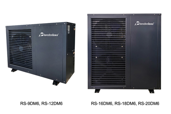 2025 Baru R32 DC Inverter Panas Pompa Monobloc Pemanas Air Efisiensi Energi